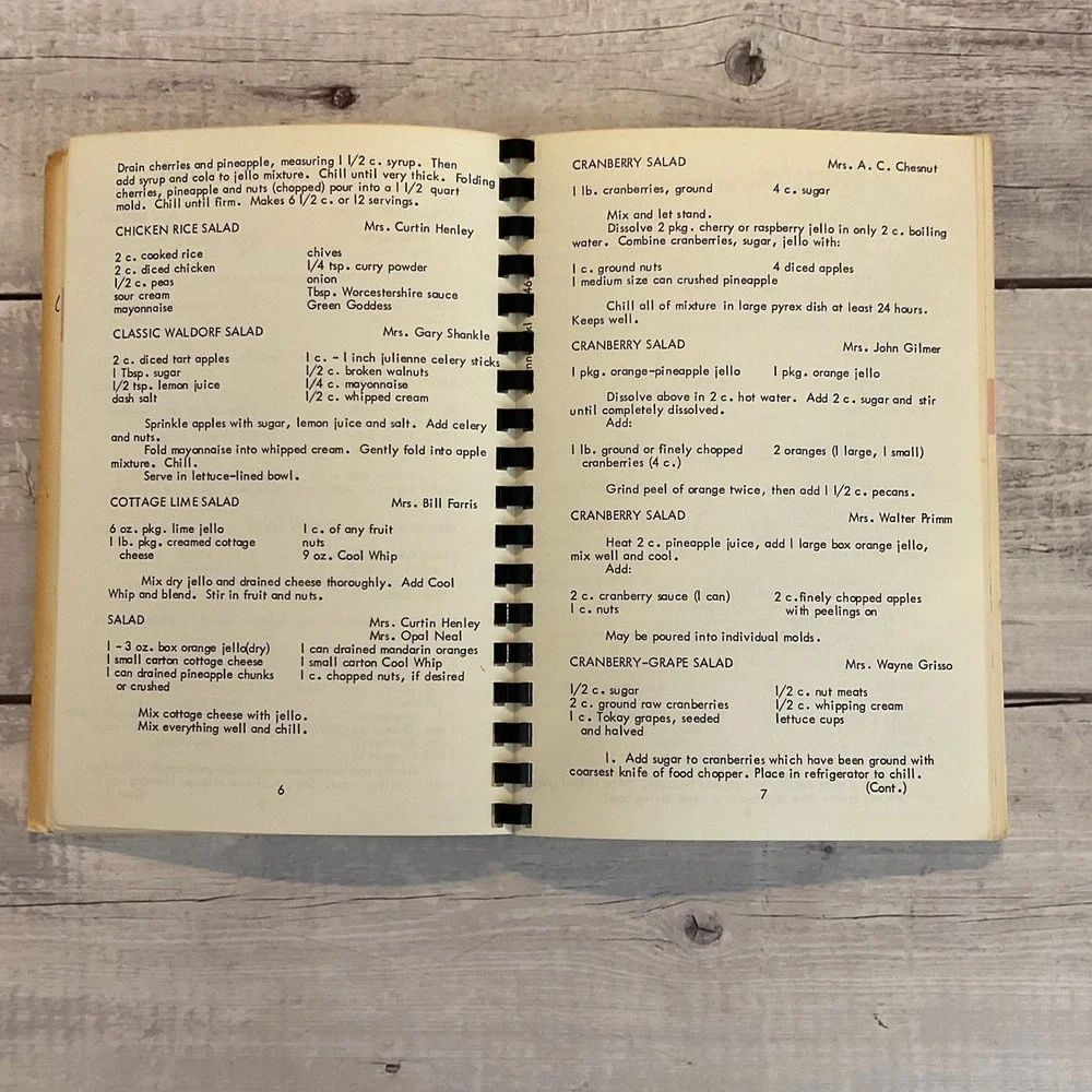 Favorite Recipes Our Best Cooks Cookbook Oklahoma Christian College Shawnee‎